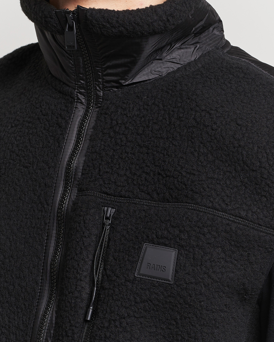 Herren | Pullover | RAINS | Yermo Fleece Vest Black