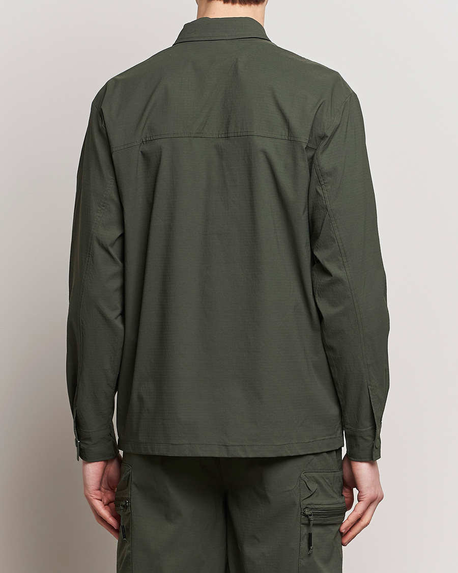 Herren | Hemden | RAINS | Tomar Ripstop Overshirt Green