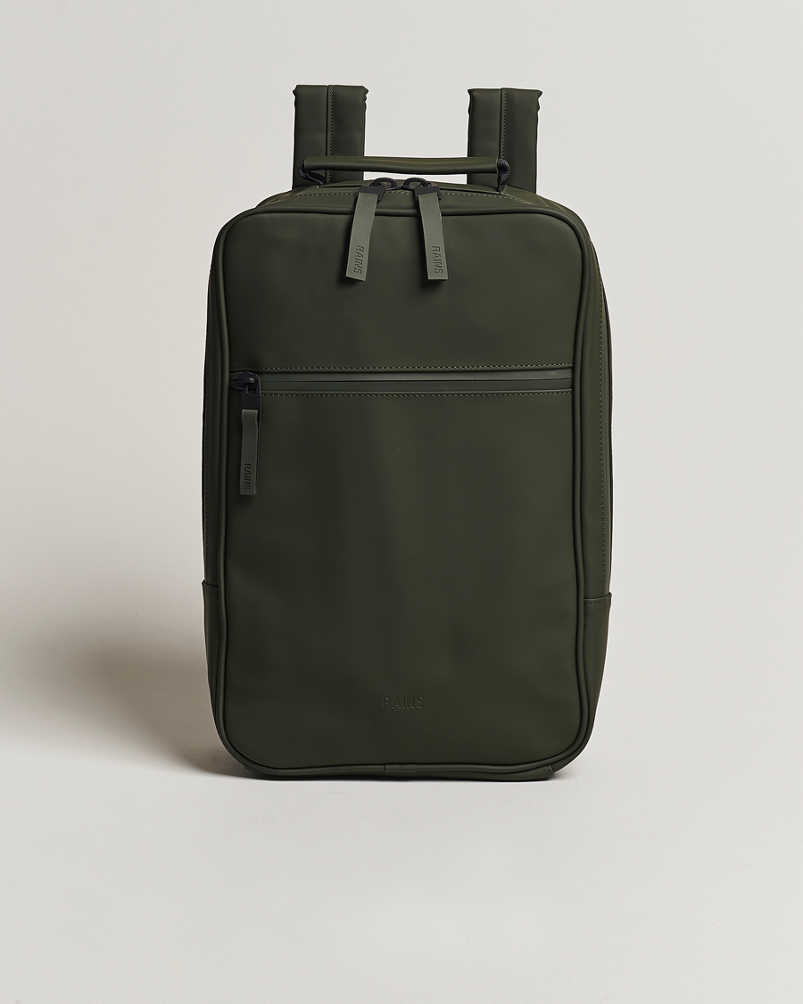 Herren | RAINS Book Backpack Green | RAINS | Book Backpack Green