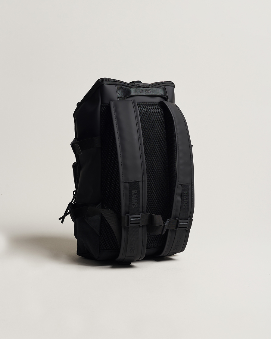 Herren | RAINS | RAINS | Trail Cargo Backpack Black