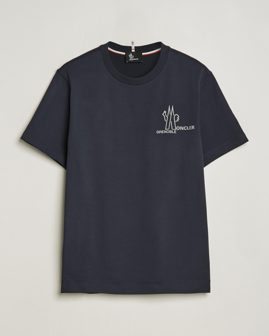 Herren | T-Shirts | Moncler Grenoble | Short Sleeve T-Shirt Navy