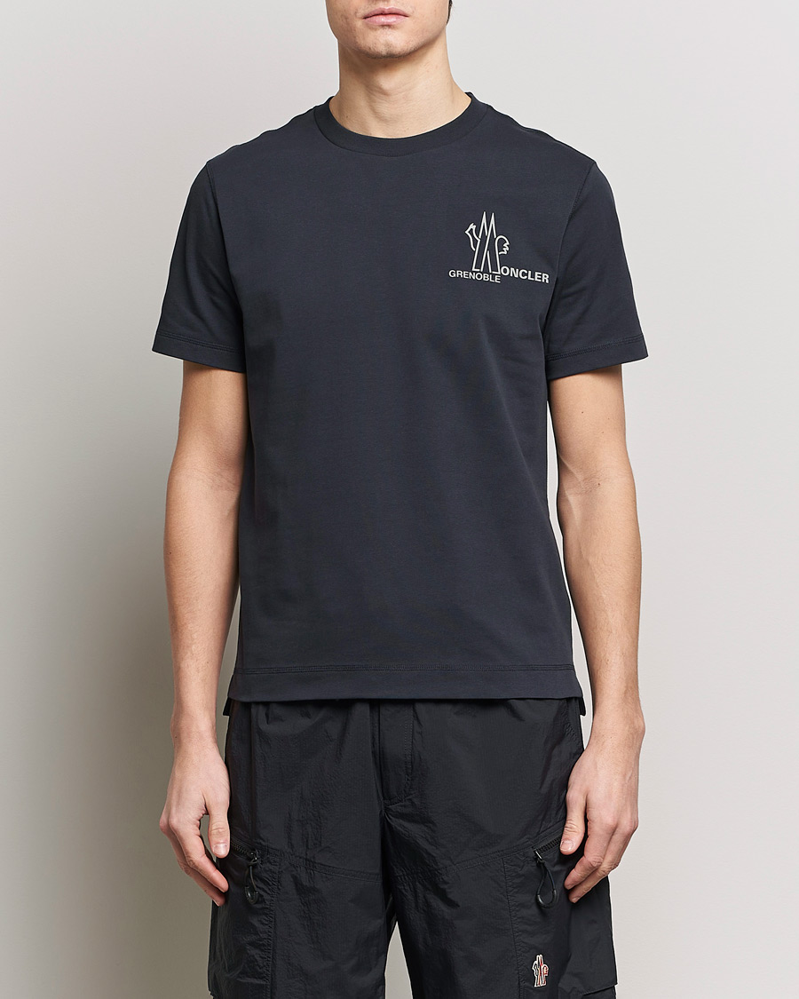 Herren | Moncler | Moncler Grenoble | Short Sleeve T-Shirt Navy
