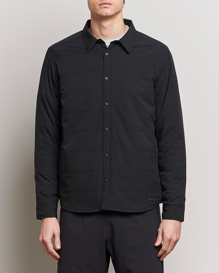 Men | Coats & Jackets | Snow Peak | Flexible Insulated Shirt Black