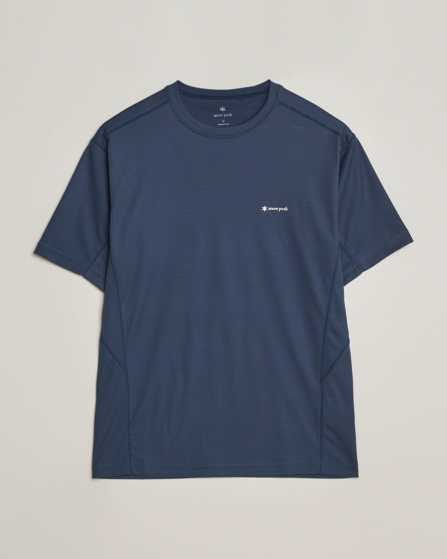 Herren | T-Shirts | Snow Peak | PE Power Dry T-Shirt Navy