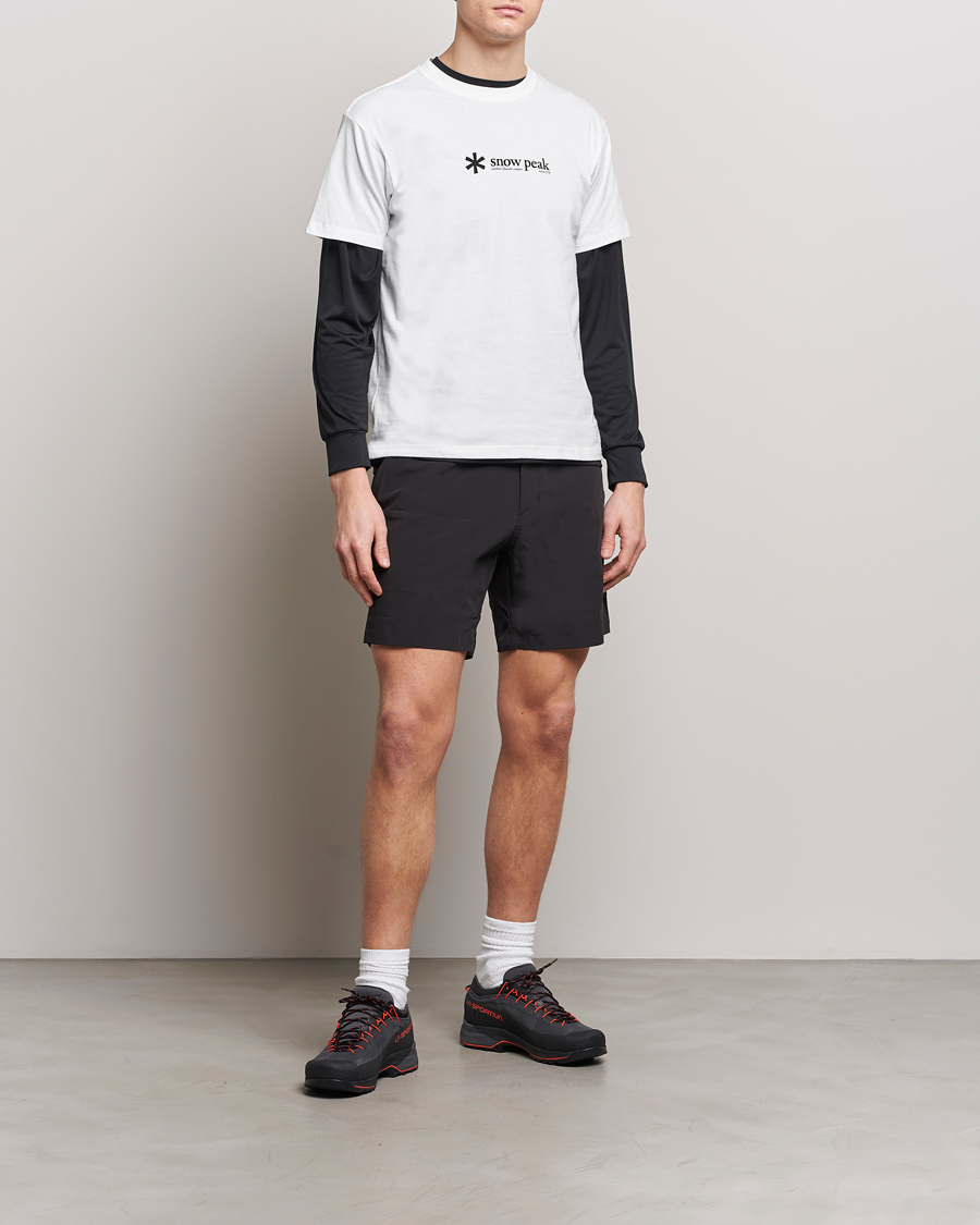 Herren | T-Shirts | Snow Peak | Soft Cotton Logo T-Shirt White