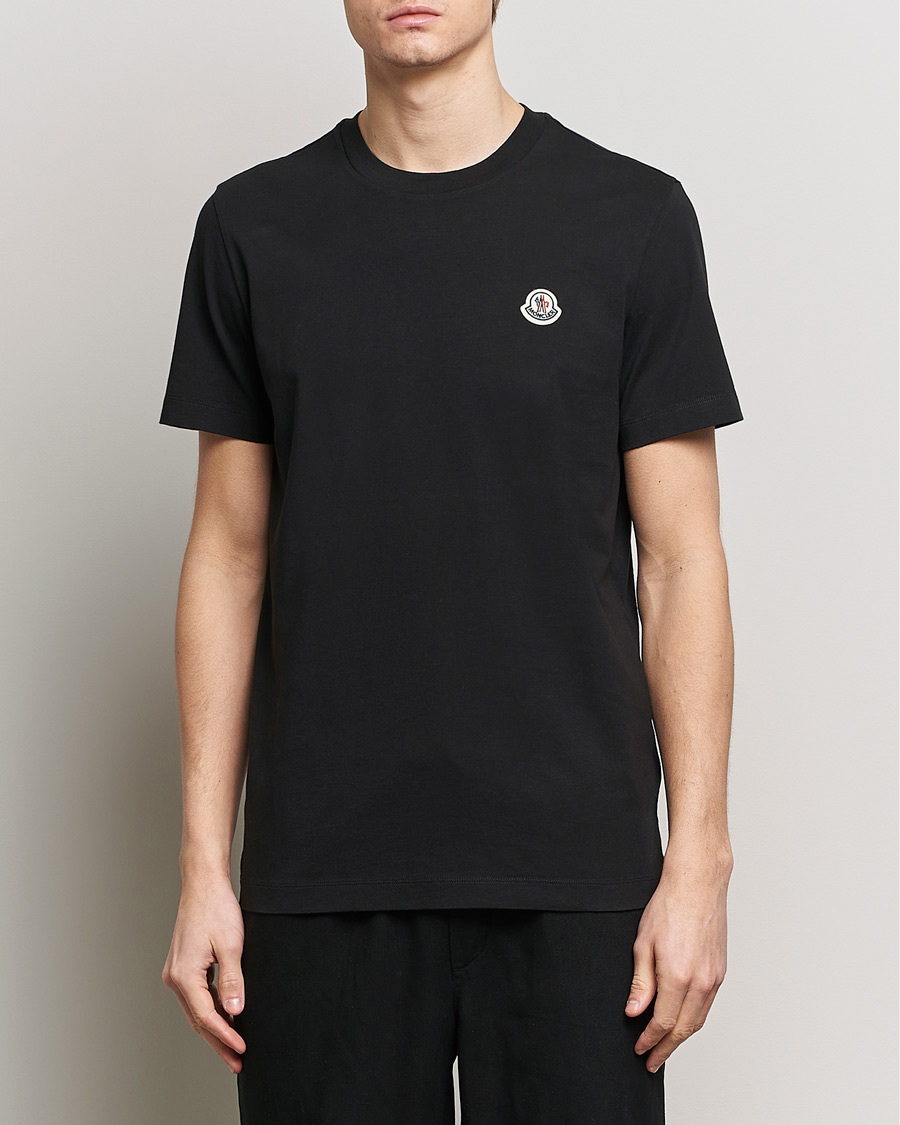 Herren | Kurzarm T-Shirt | Moncler | 3-Pack T-Shirt Black