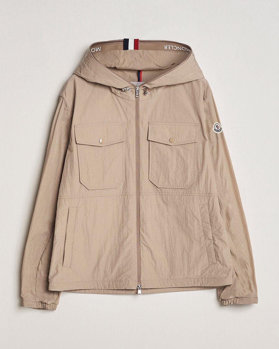 Herren | Jacken | Moncler | Plessur Hooded Field Jacket Beige