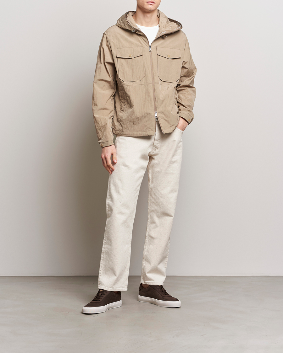 Herren | Jacken | Moncler | Plessur Hooded Field Jacket Beige