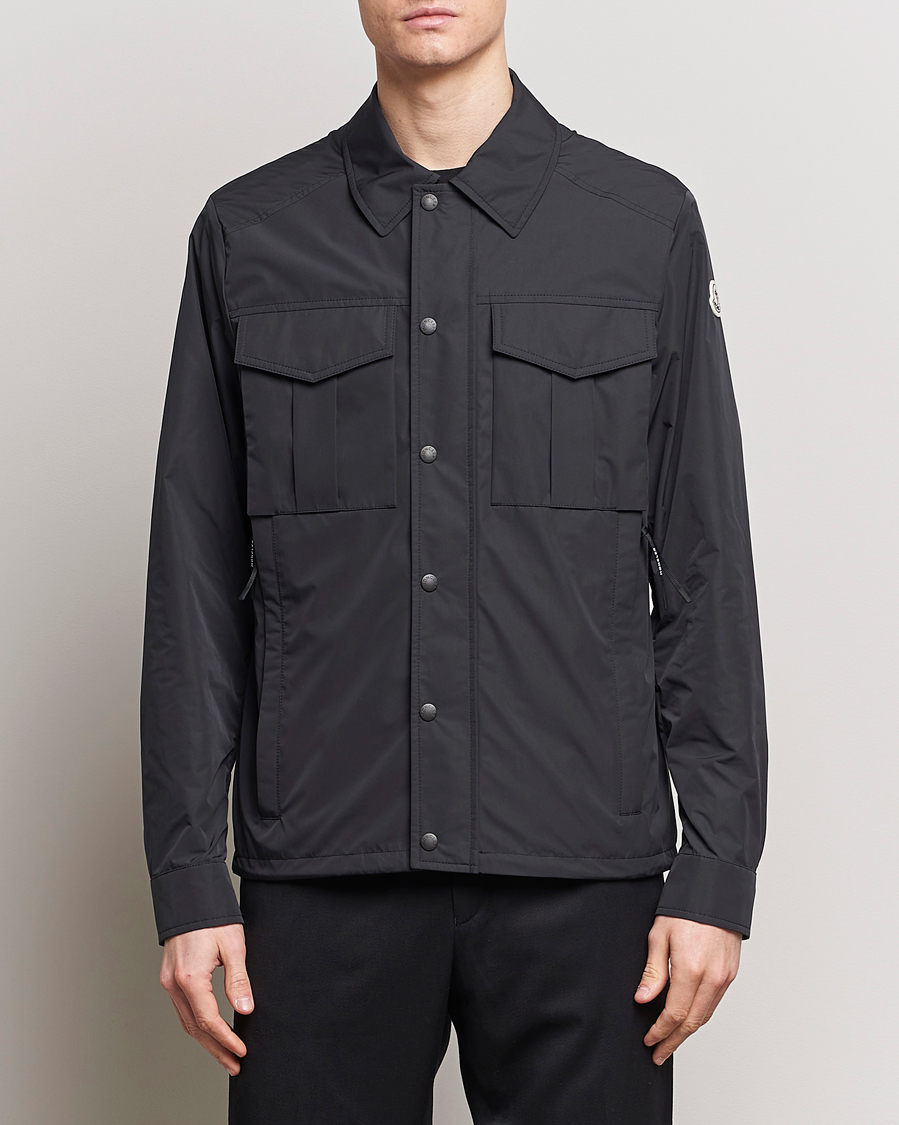 Herren | Zeitgemäße Jacken | Moncler | Frema Shirt Jacket Black