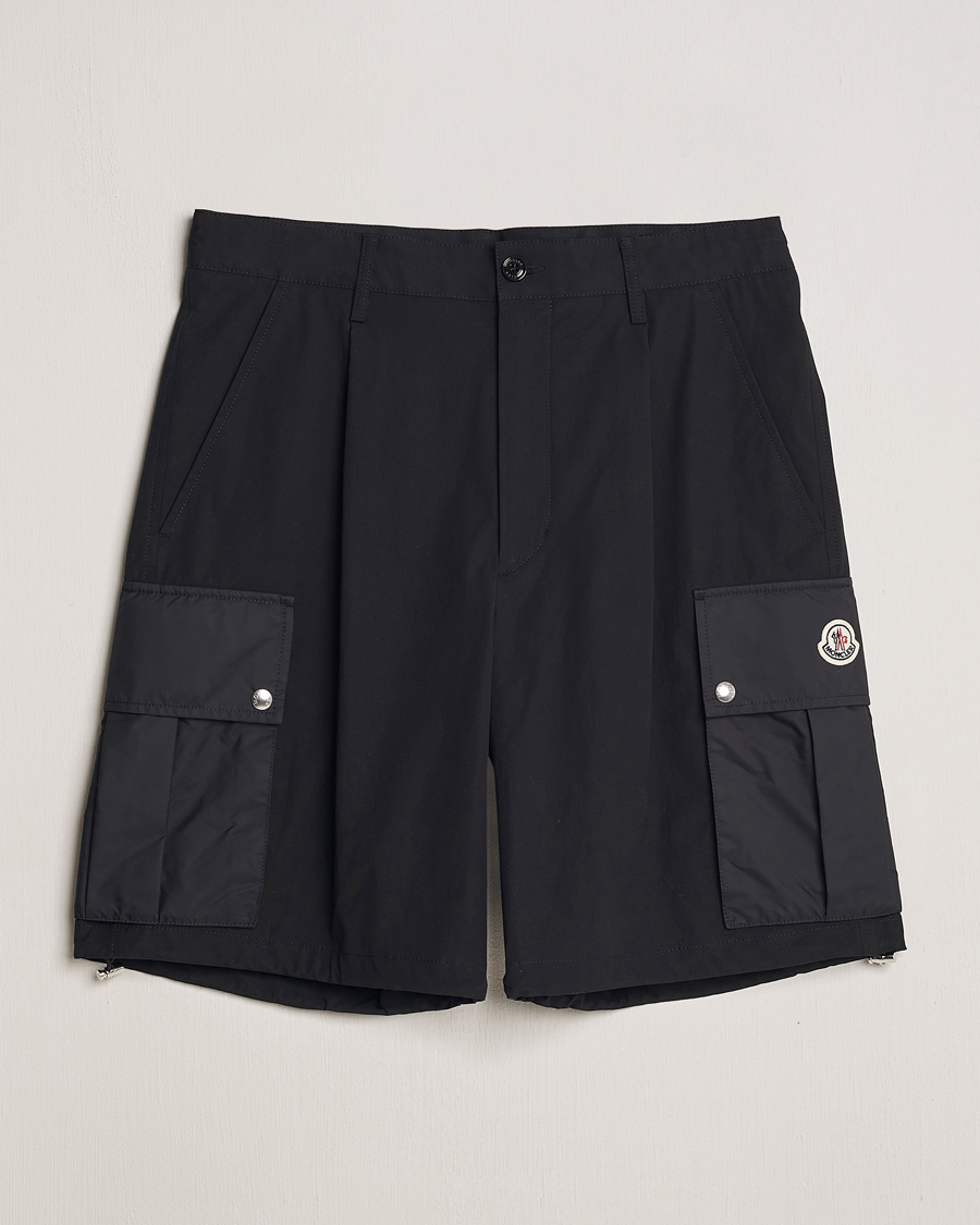Herren | Shorts | Moncler | Cotton Cargo Shorts Black