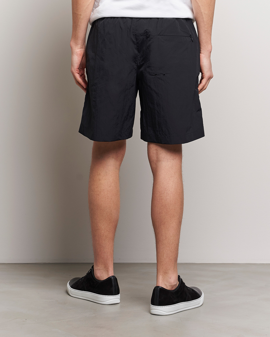 Herren | Badehosen | Moncler | Lettering Logo Swim Shorts Black