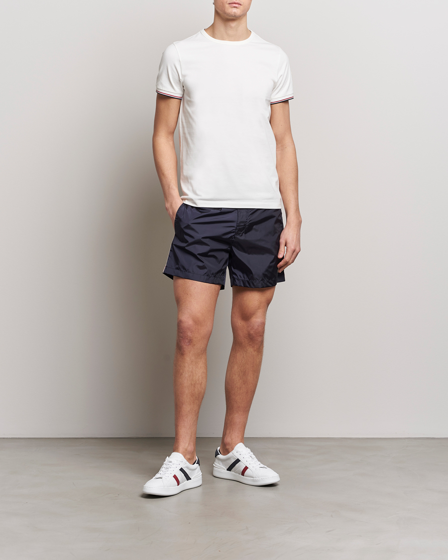 Herren | Badehosen | Moncler | Nylon Swim Shorts Navy