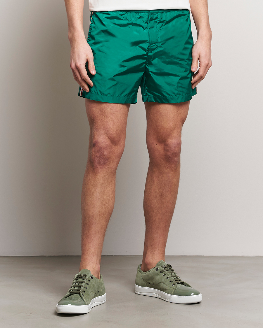 Herren | Moncler | Moncler | Nylon Swim Shorts Emerald Green