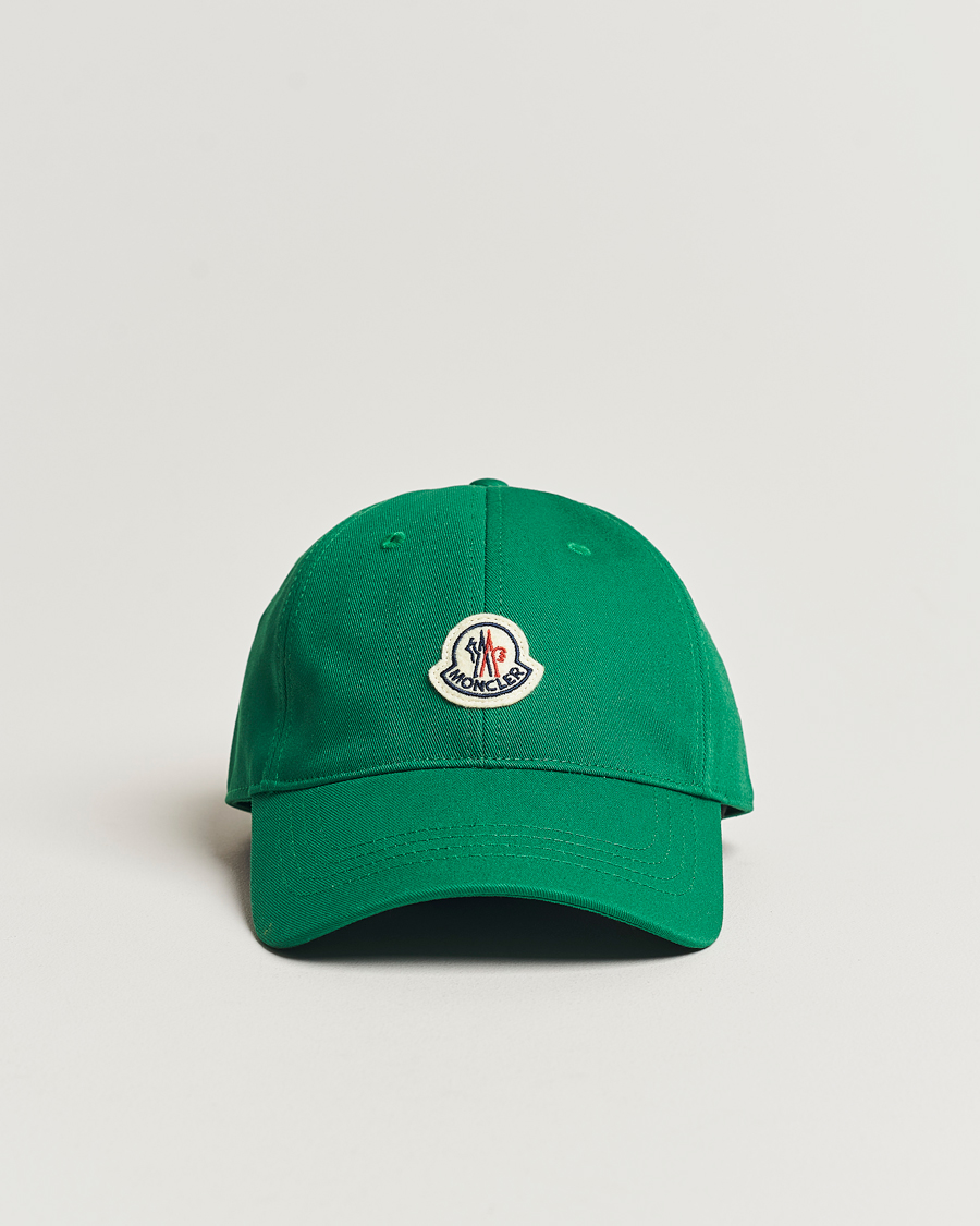 Herren | Moncler Baseball Cap Emerald Green | Moncler | Baseball Cap Emerald Green
