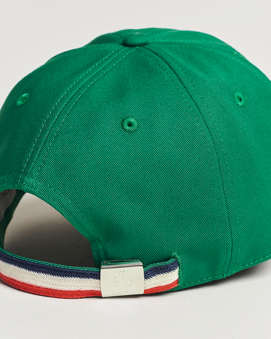 Herren | Moncler Baseball Cap Emerald Green | Moncler | Baseball Cap Emerald Green