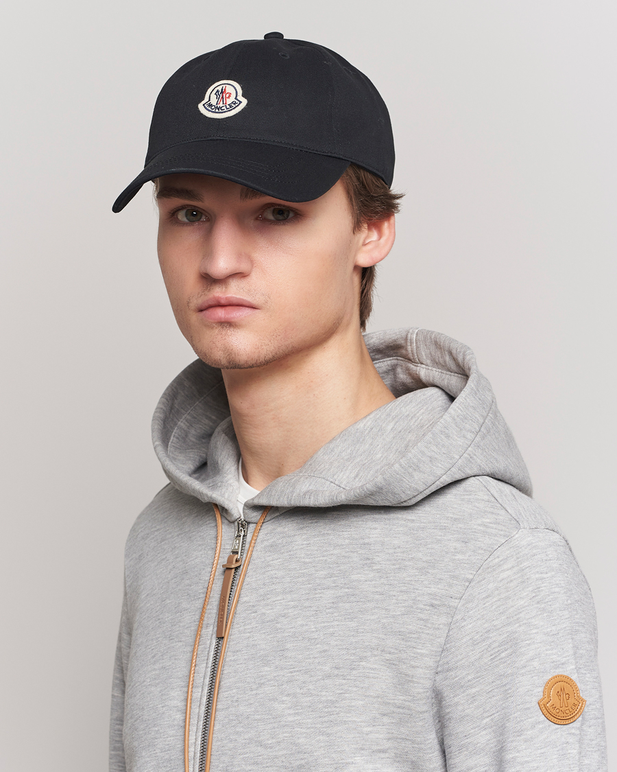 Herren | Moncler Baseball Cap Black | Moncler | Baseball Cap Black