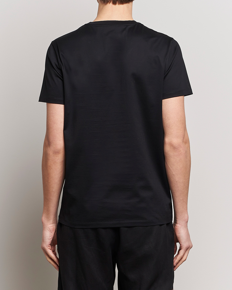 Herren | T-Shirts | Moncler | Double Logo T-Shirt Black
