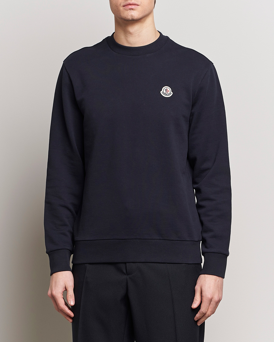 Herren | Kleidung | Moncler | Logo Sweatshirt Navy