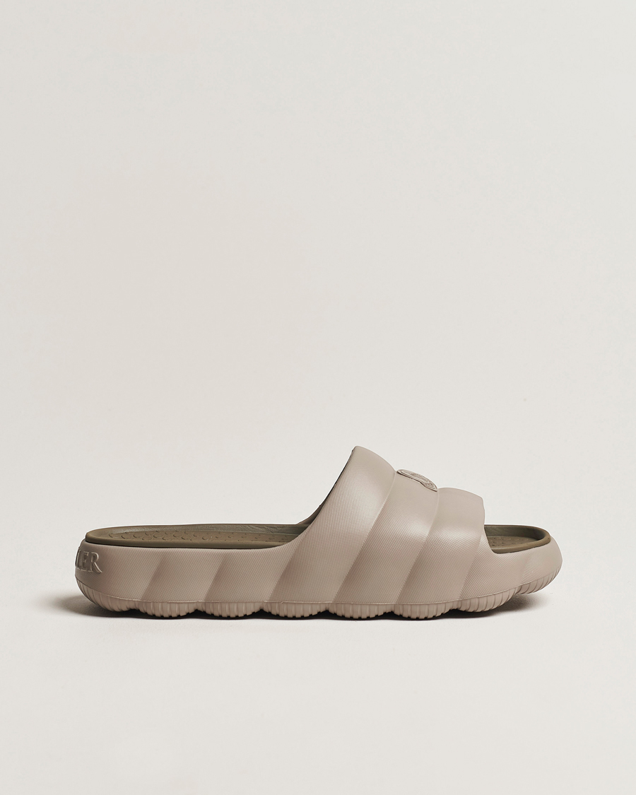 Herren | Moncler Lilo Slides Beige | Moncler | Lilo Slides Beige