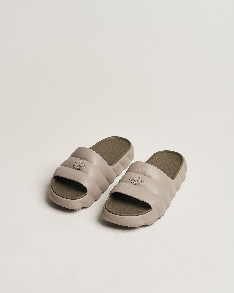 Herren | Moncler Lilo Slides Beige | Moncler | Lilo Slides Beige