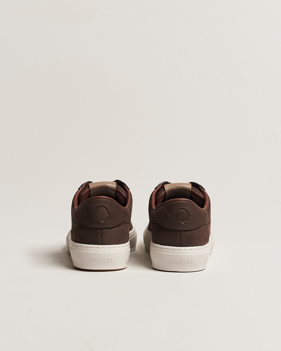 Herren | Moncler Monclub Low Sneakers Dark Brown | Moncler | Monclub Low Sneakers Dark Brown