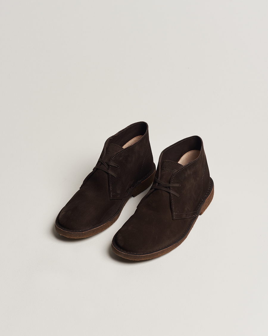 Men | Shoes | Astorflex | Montflex Chukka Boots Dark Brown Suede