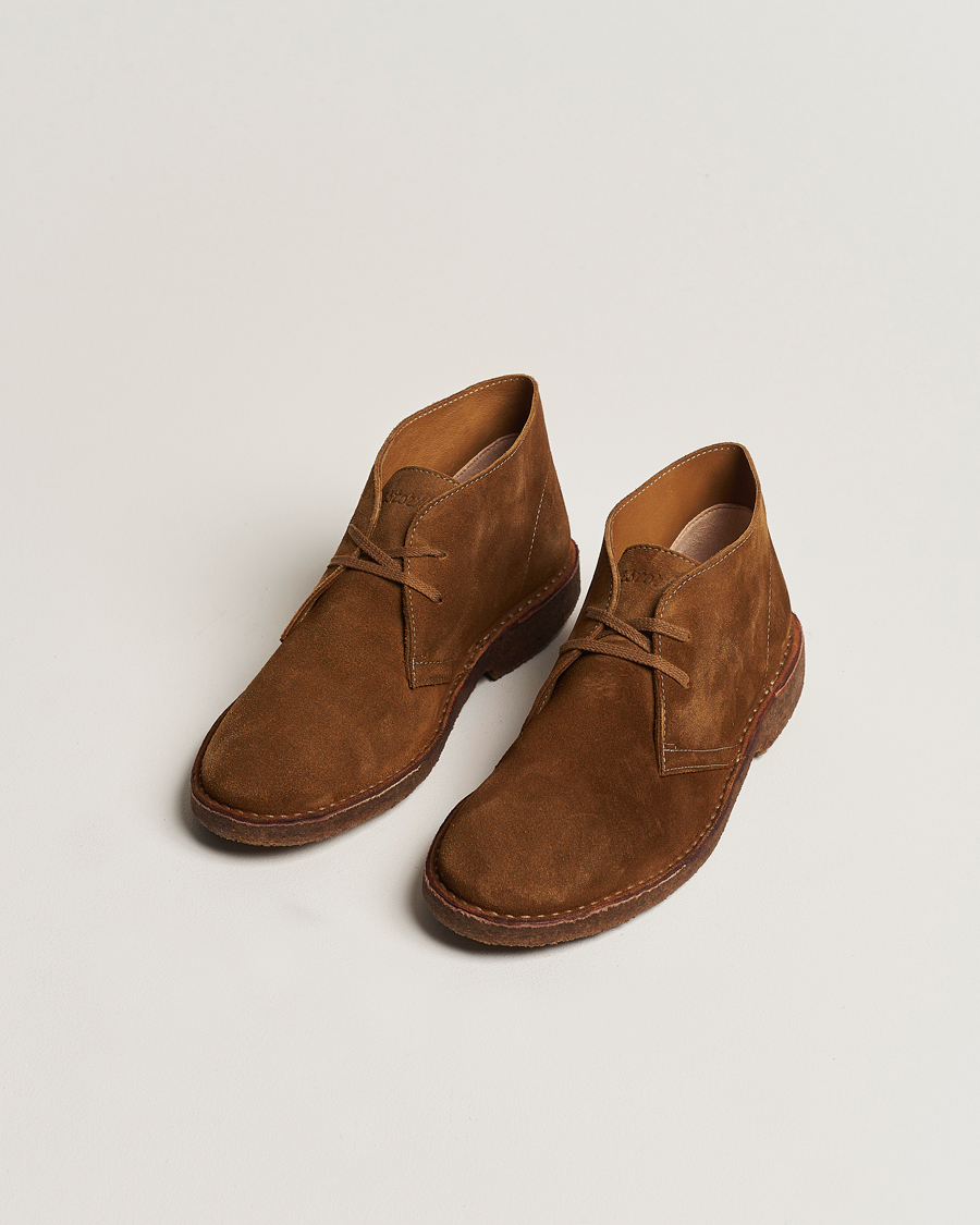 Men | Shoes | Astorflex | Montflex Chukka Boots Whiskey Suede
