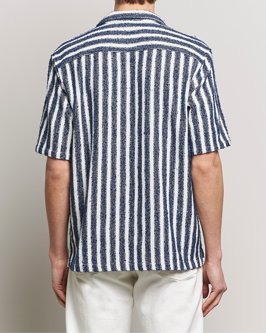 Herren | Hemden | Sunflower | Spacey Shirt Navy Stripe