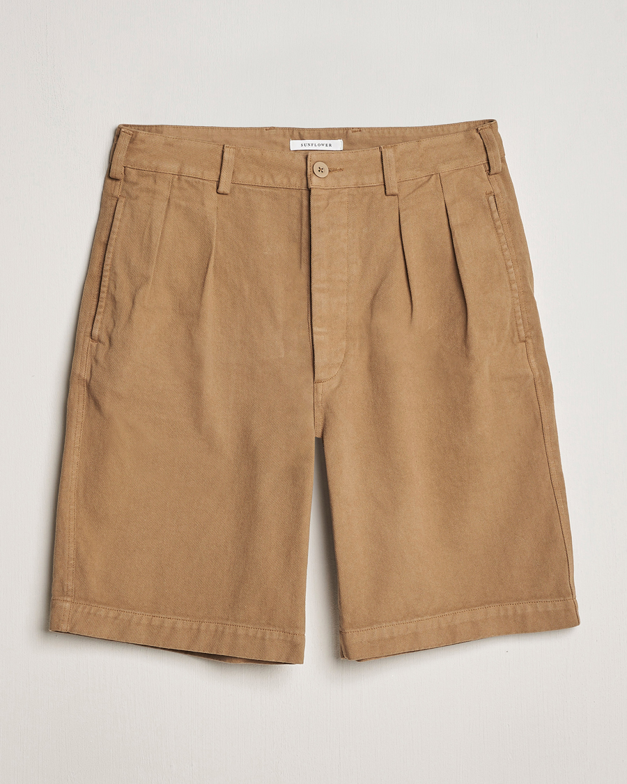 Herren | Shorts | Sunflower | Pleated Shorts Khaki