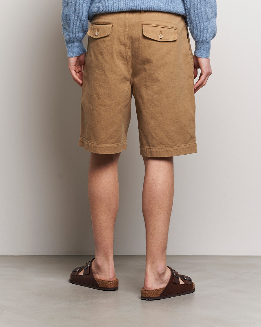 Herren | Shorts | Sunflower | Pleated Shorts Khaki