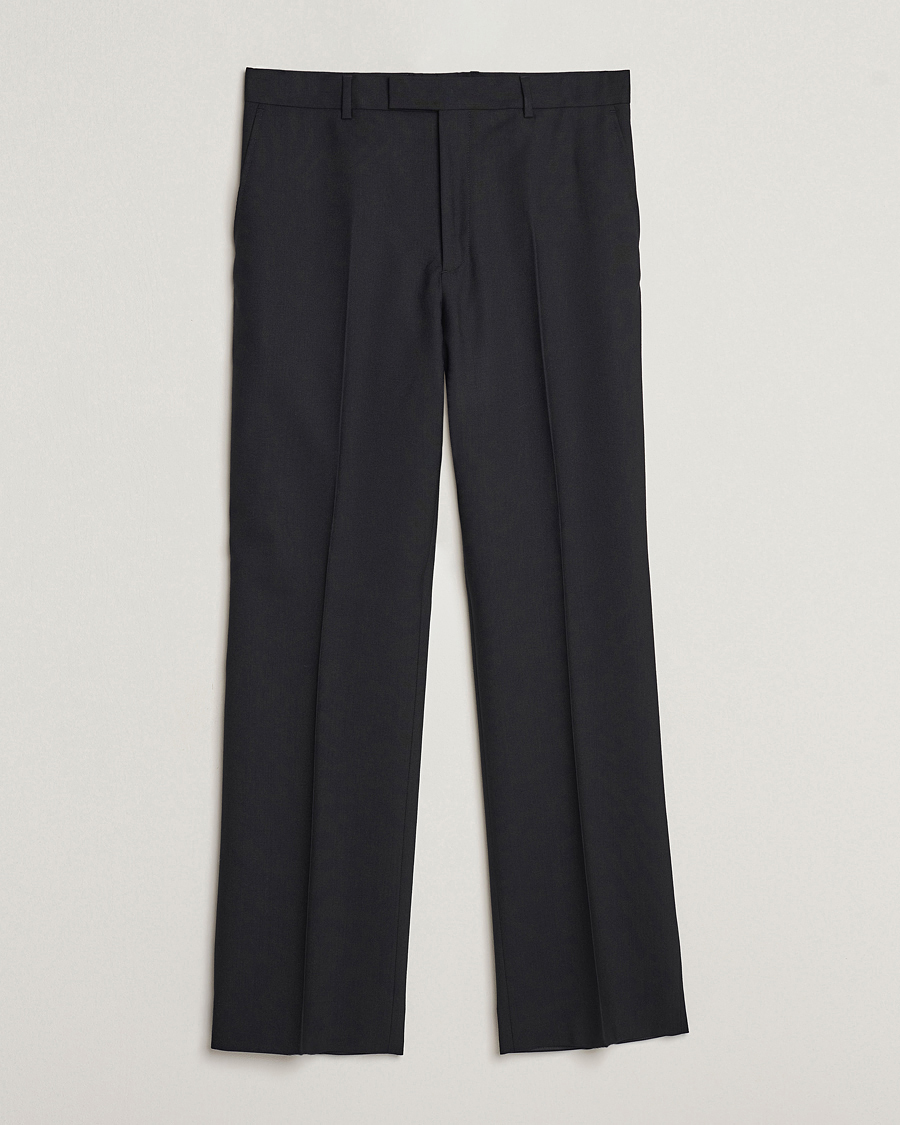 Herren | Hosen | Sunflower | Straight Wool Trousers Black