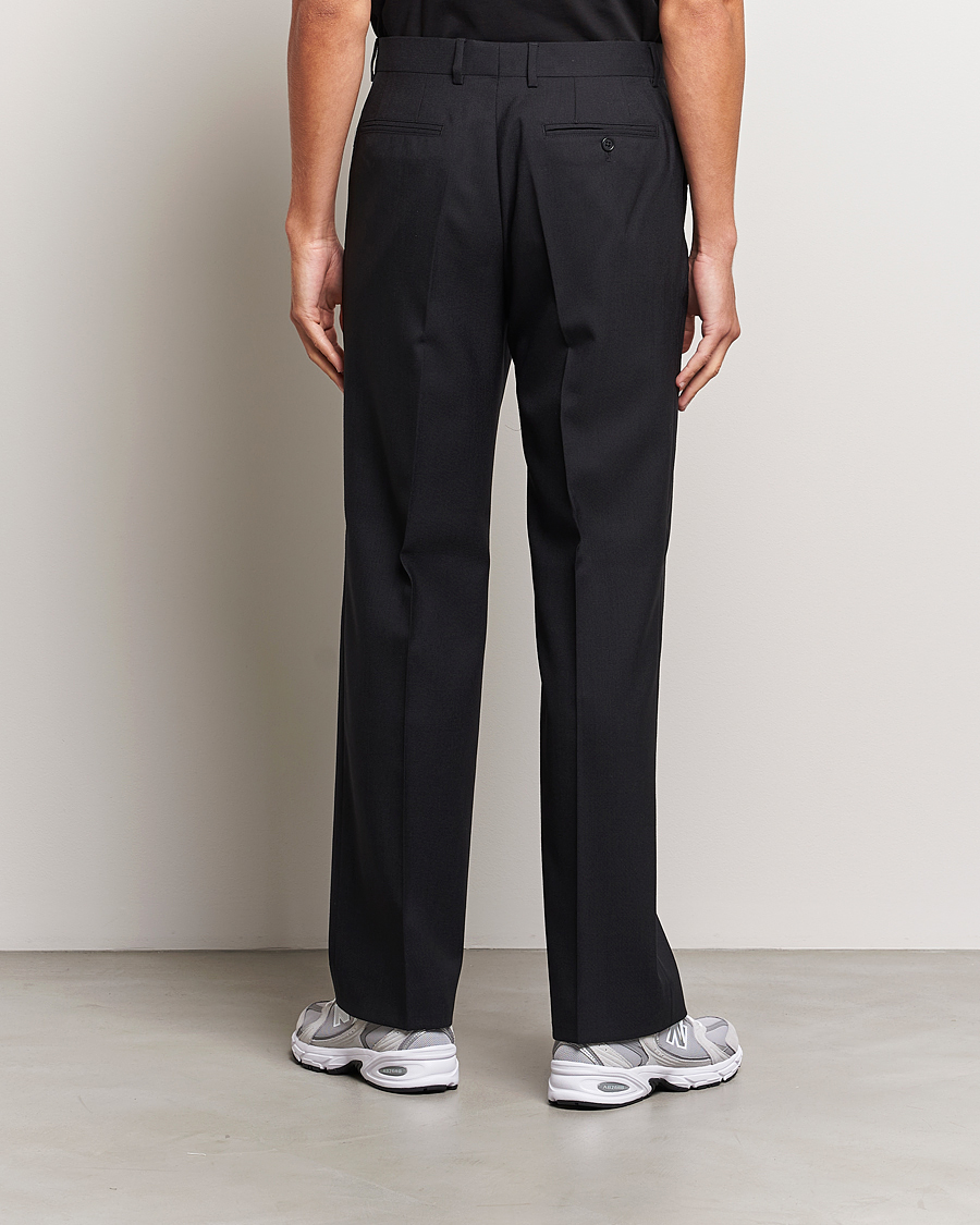 Herren | Hosen | Sunflower | Straight Wool Trousers Black
