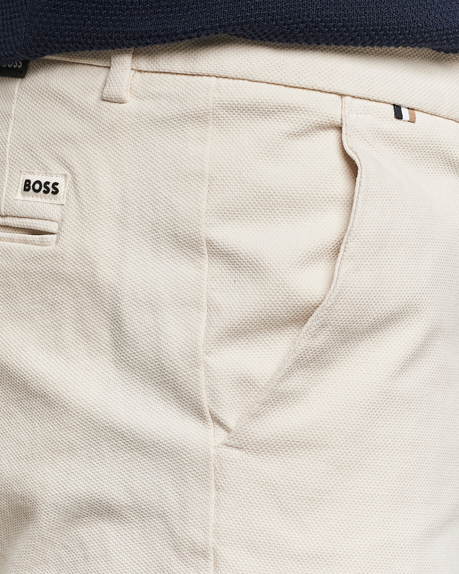 Herren | Hosen | BOSS BLACK | Kaito1 Cotton Chinos Open White