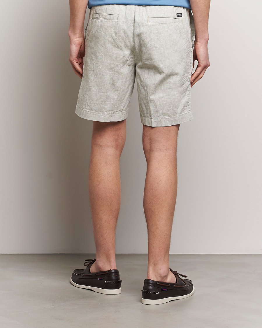Herren | Shorts | BOSS BLACK | Kane Drawstring Shorts Open Green