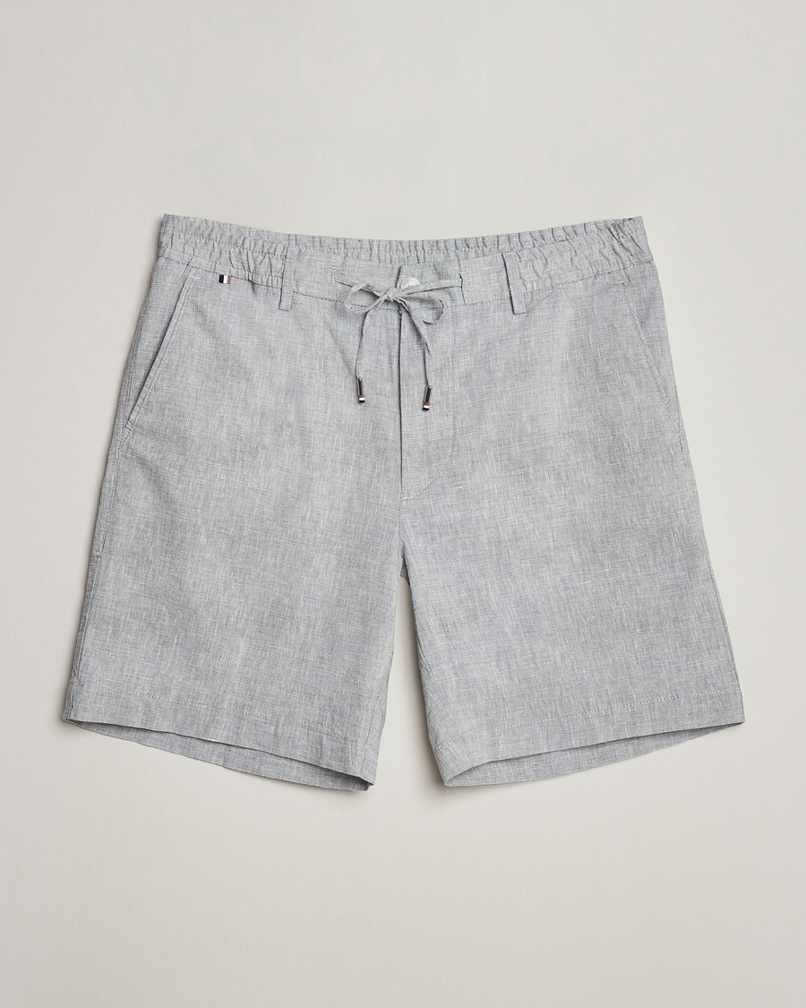 Herren | Shorts | BOSS BLACK | Kane Drawstring Shorts Light Blue