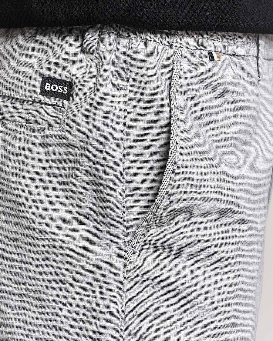 Herren | Shorts | BOSS BLACK | Kane Drawstring Shorts Light Blue