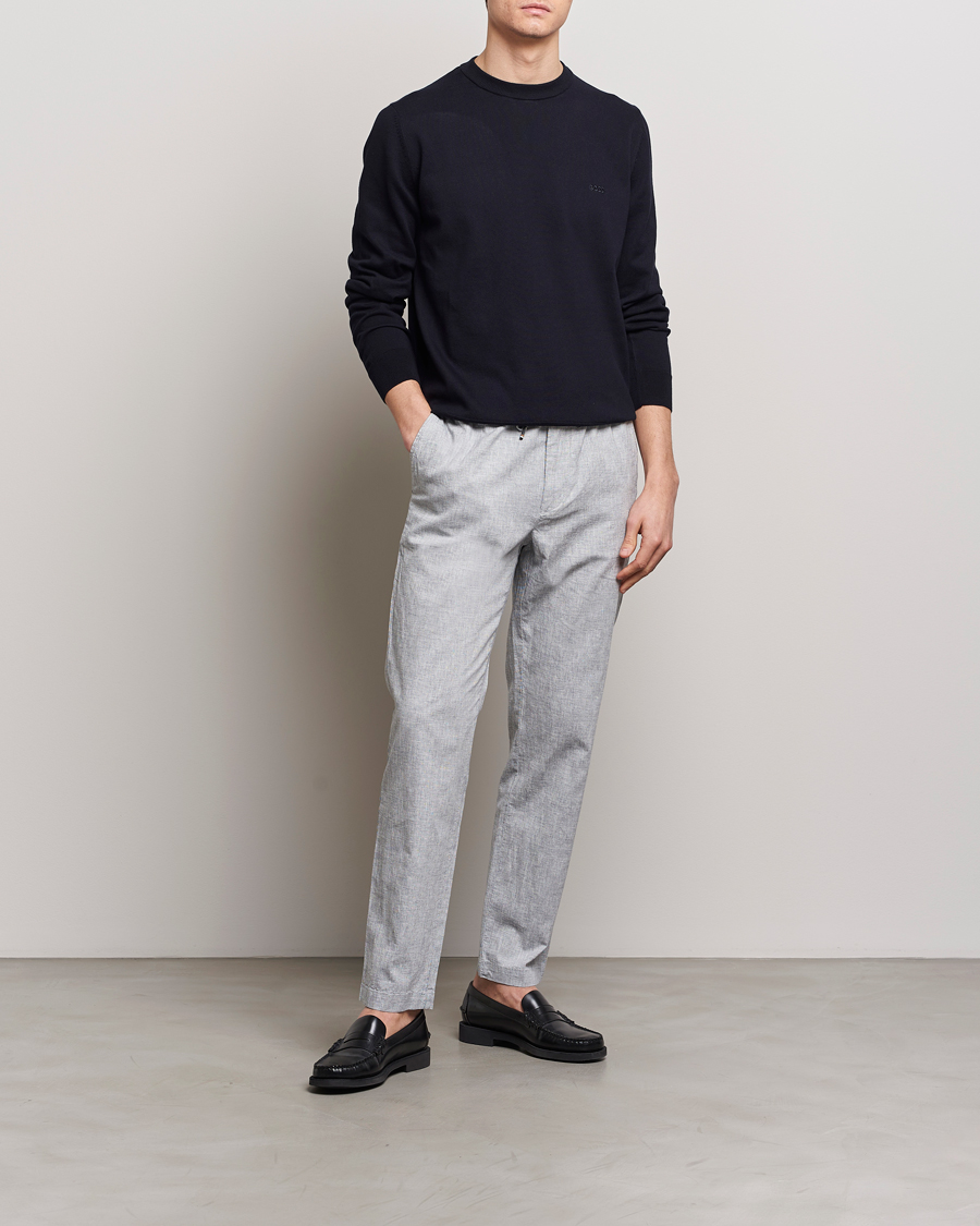Herren | Hosen | BOSS BLACK | Kane Drawstring Pants Light Blue