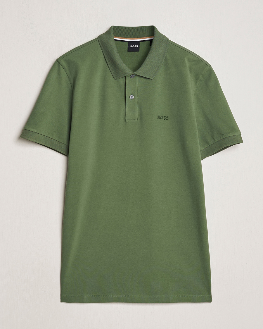 Herren | Poloshirts | BOSS BLACK | Pallas Polo Open Green
