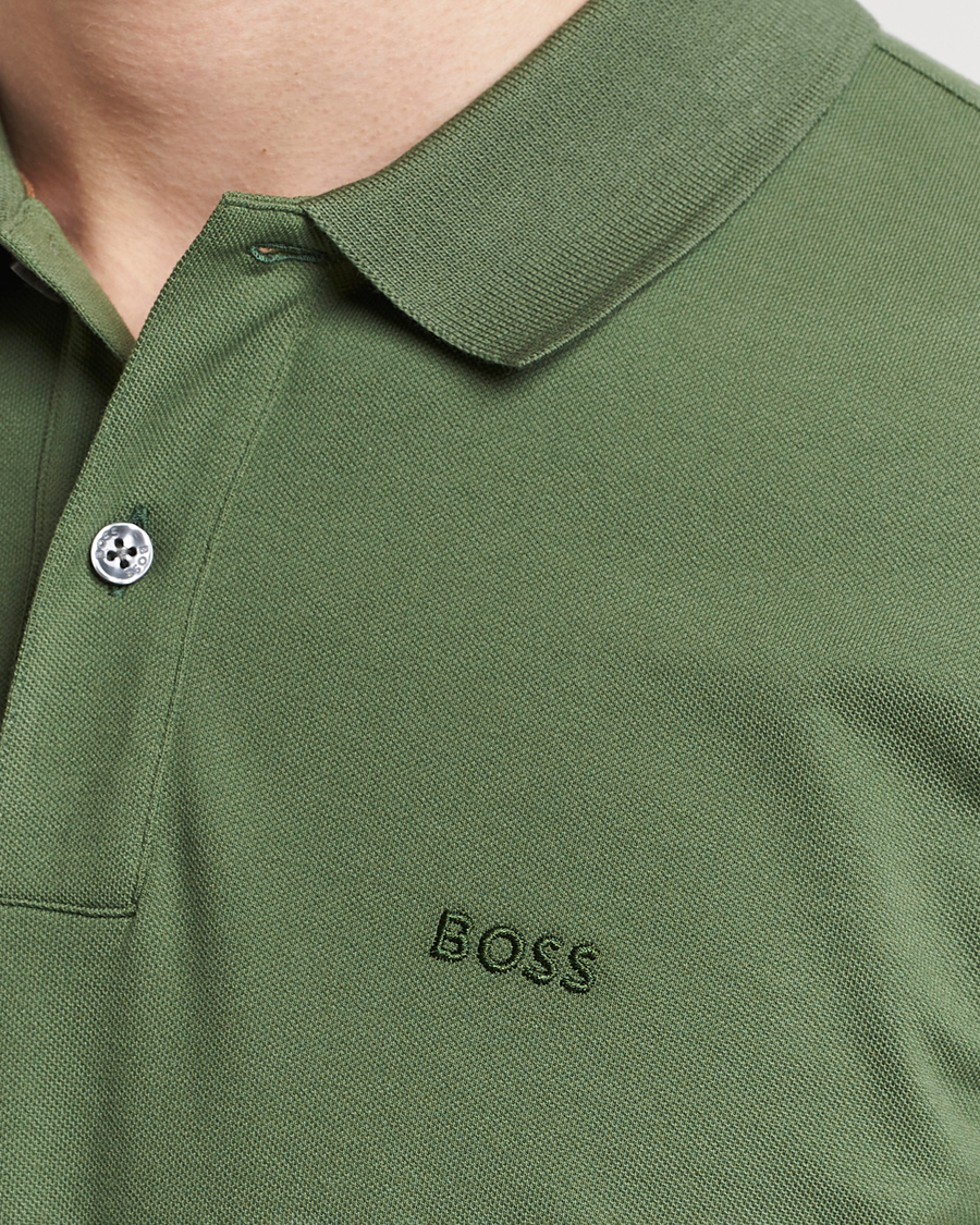 Herren | Poloshirts | BOSS BLACK | Pallas Polo Open Green