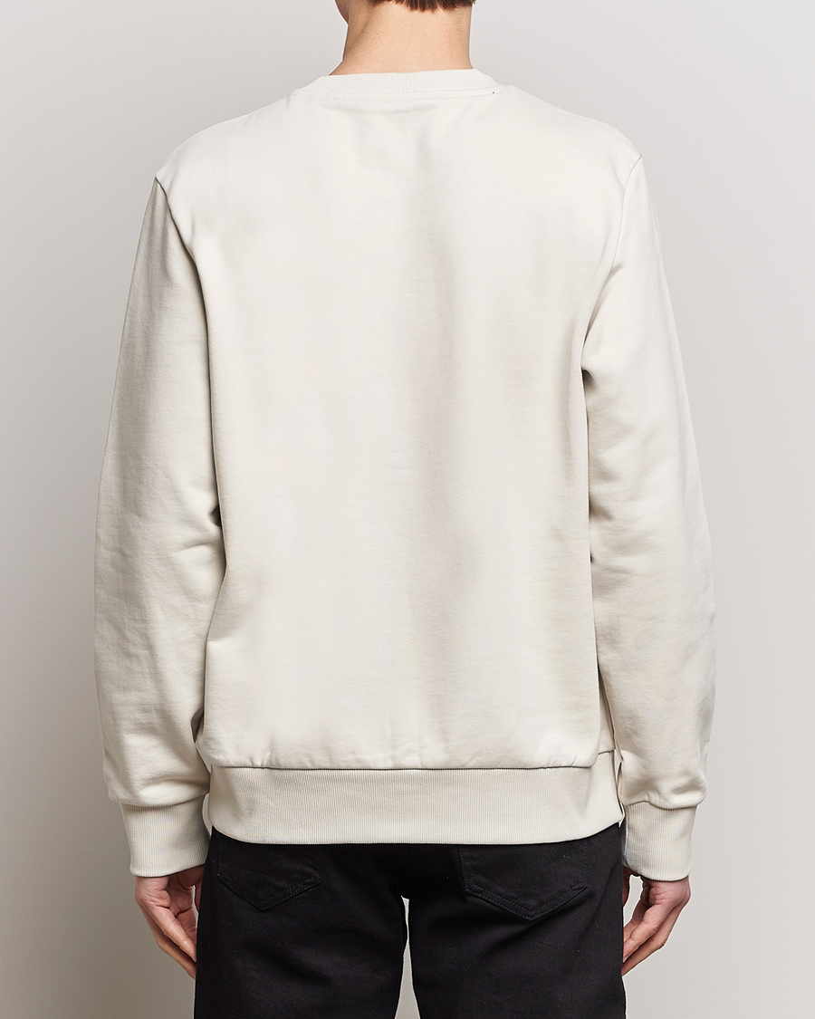 Herren | Pullover | BOSS BLACK | Soleri Logo Sweatshirt Open White