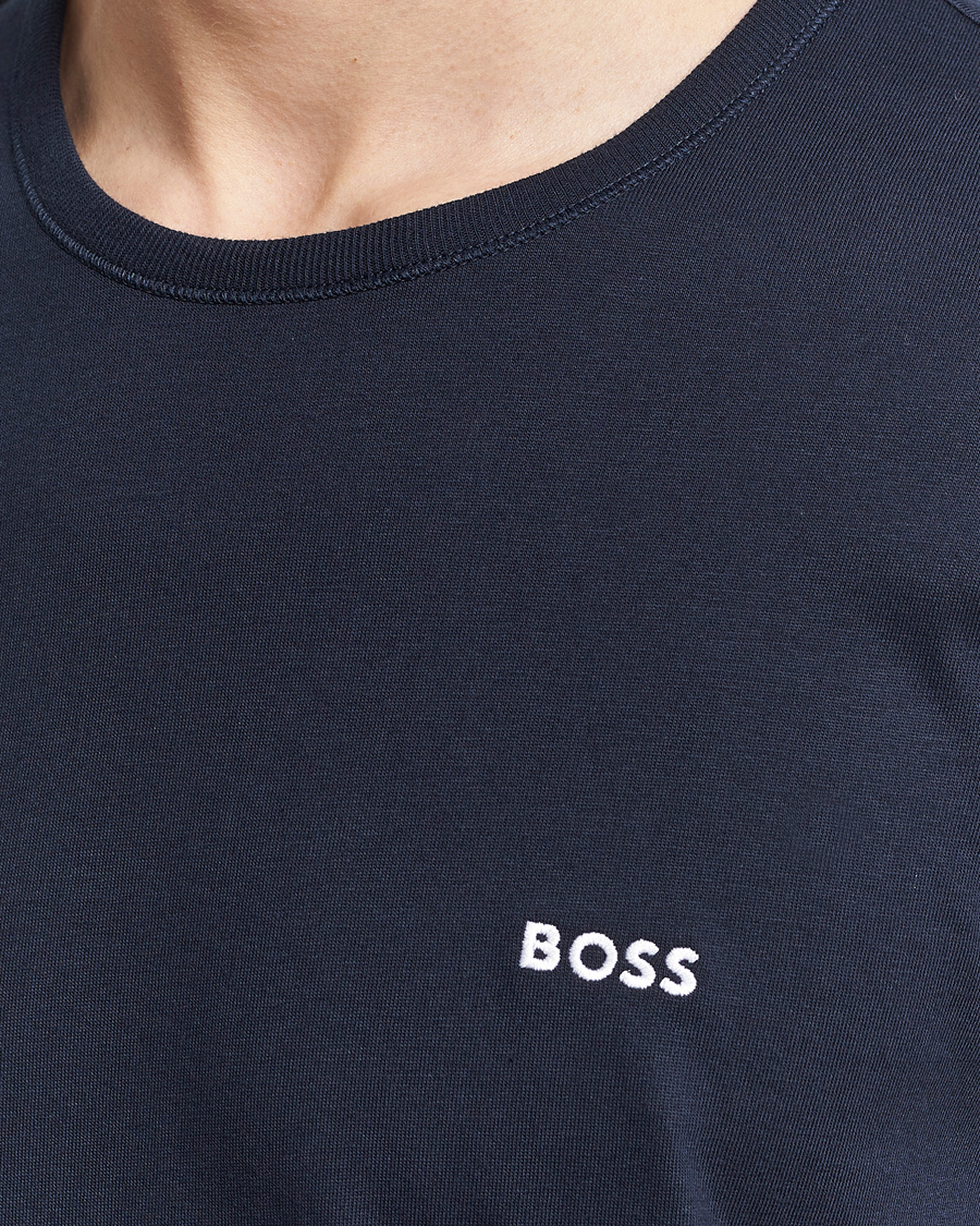 Herren | T-Shirts | BOSS BLACK | 3-Pack Crew Neck T-Shirt Blue