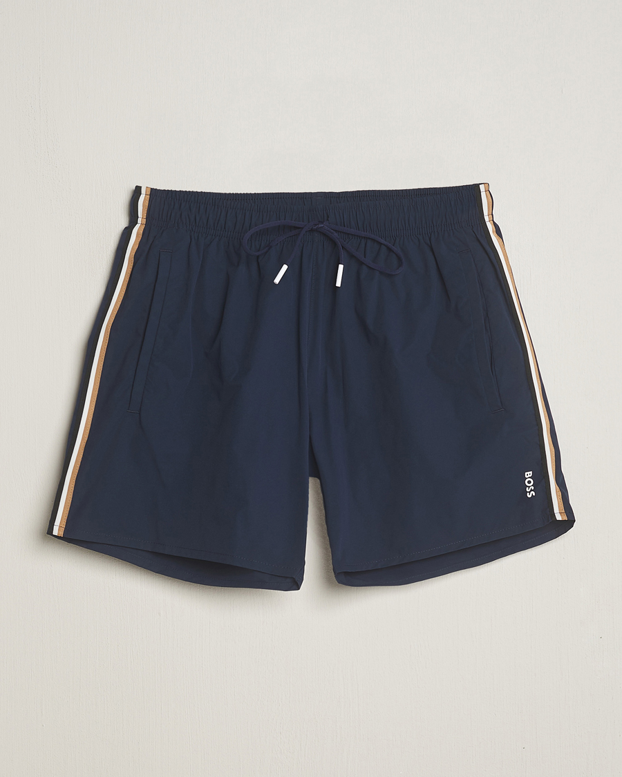 Herren | Badehosen | BOSS BLACK | Iconic Swimshorts Navy