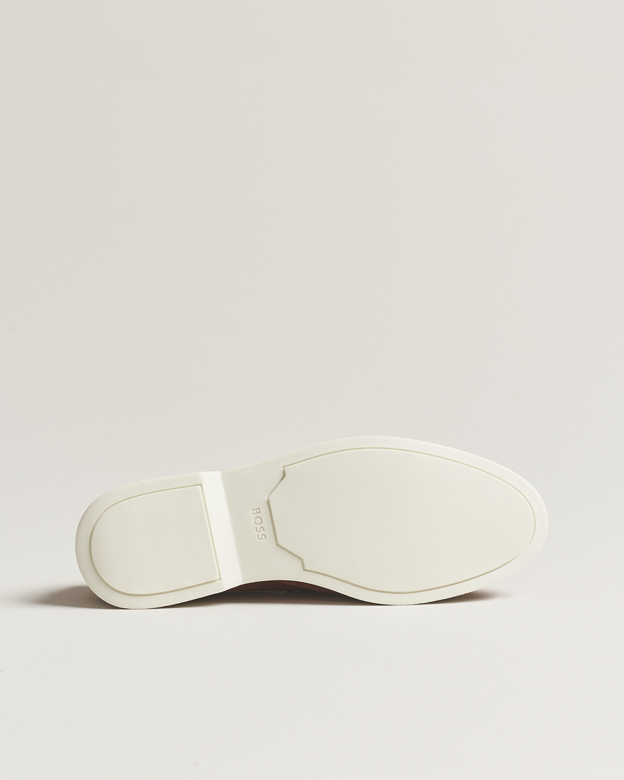 Herren | BOSS BLACK Sienne Tassle Loafer Suede Open Brown | BOSS BLACK | Sienne Tassle Loafer Suede Open Brown