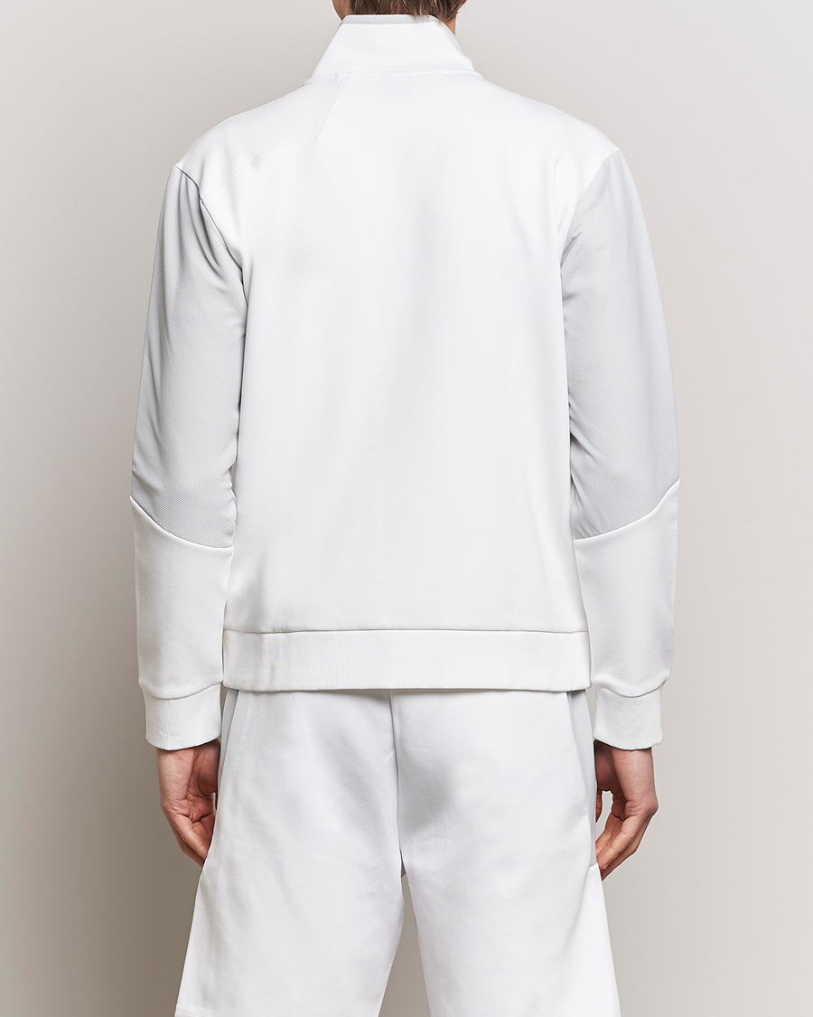 Herren | Pullover | BOSS GREEN | Skaz Full Zip Hoodie White