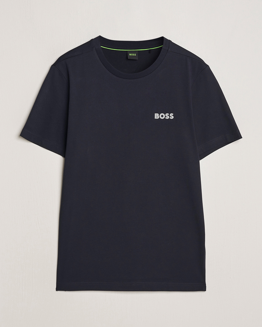 Herren | T-Shirts | BOSS GREEN | Crew Neck T-Shirt Dark Blue