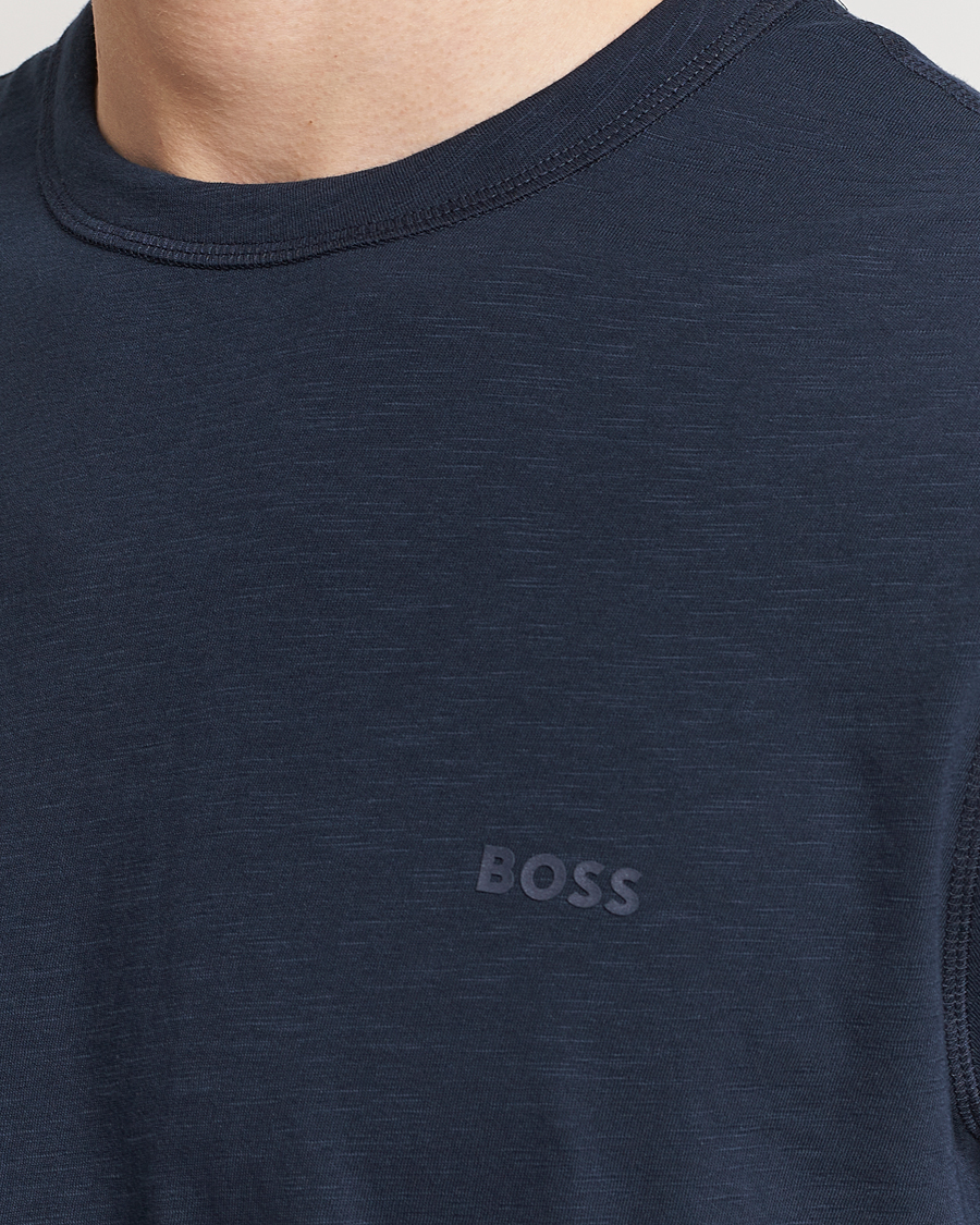 Herren | T-Shirts | BOSS ORANGE | Tegood Crew Neck T-Shirt Dark Blue