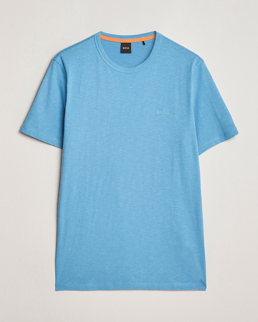 Herren | T-Shirts | BOSS ORANGE | Tegood Crew Neck T-Shirt Open Blue