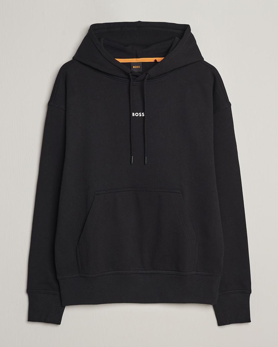 Herren | Pullover | BOSS ORANGE | WeSmall Logo Hoodie Black