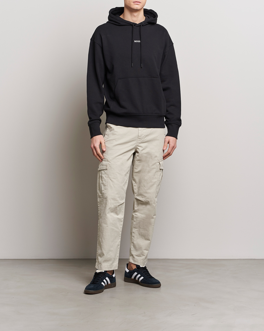 Herren | Pullover | BOSS ORANGE | WeSmall Logo Hoodie Black