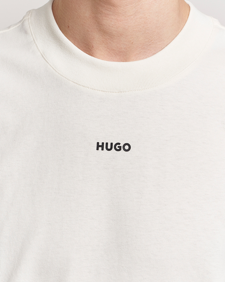 Herren | T-Shirts | HUGO | Dapolino Crew Neck T-Shirt Open White